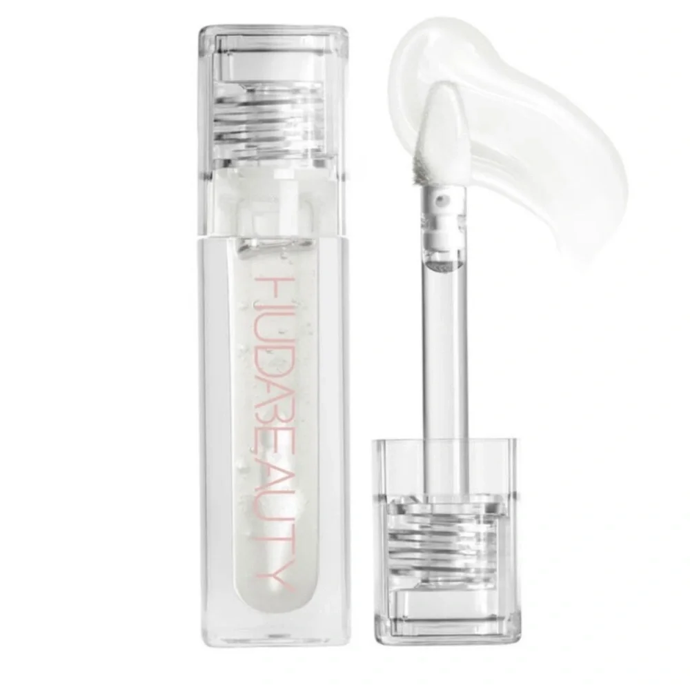HUDA BEAUTY Faux Filler Shine Lip Gloss Set of 3  (New)